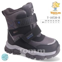 Buty Śniegowe dziecięce 1026-3849-T-10720-B (8par／28-33) szary