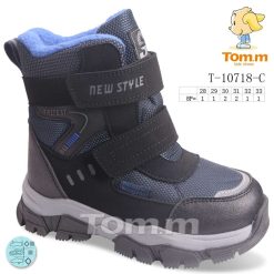 Buty Śniegowe dziecięce 1026-3856-T-10718-C (8par／28-33) granatowy
