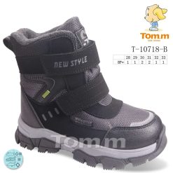 Buty Śniegowe dziecięce 1026-3858-T-10718-B (8par／28-33) szary