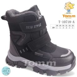 Buty Śniegowe dziecięce 1026-3862-T-10718-A (8par／28-33) szary