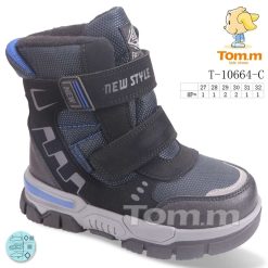 Buty Śniegowe dziecięce 1026-3863-T-10664-C (8par／27-32) granatowy