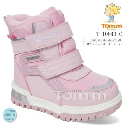 Buty Śniegowe dziecięce 1026-3874-T-10843-C (8par／23-28) różowy
