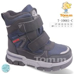 Buty Śniegowe dziecięce 1026-3882-T-10661-C (8par／27-32) granatowy