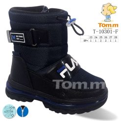 Buty Śniegowe dziecięce 1026-3894-T-10301-F (8par／23-28) granatowy