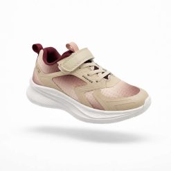 Buty Sportowe Rzepy dziecięce 1026-3087-T-68025-H (8par／32-37) beżowo-różowy