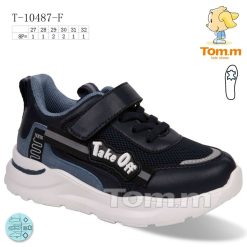 Buty Sportowe Rzepy dziecięce 1026-3282-T-10487-F (8par／27-32) granatowy