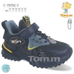 Buty Sportowe Rzepy dziecięce 1026-3299-C-T9782-C (8par／27-32) granatowy