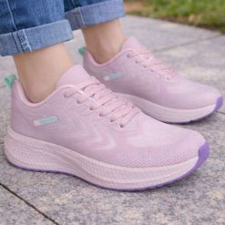 Buty Sportowe dziecięce 1026-3128-T-68021-E (8par／36-41) liliowy