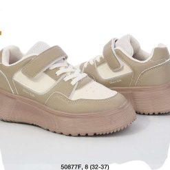Buty Sportowe dziecięce 1026-3911-T-50877-F (8par／32-37) kremowy