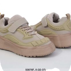 Buty Sportowe dziecięce 1026-3912-T-50876-F (8par／32-37) oliwkowy