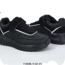 Buty Sportowe dziecięce 1026-3920-F-50869-B (8par／32-37) czarny