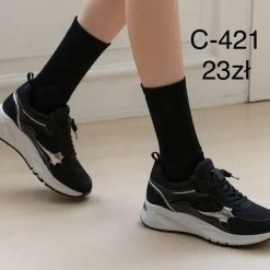 Buty sportowe damskie 1026-1748-C-421 (12par 36-41)