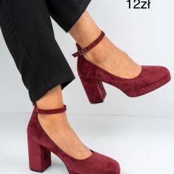 Czółenka damskie 1026-1573-100-357 (12par 36-41)