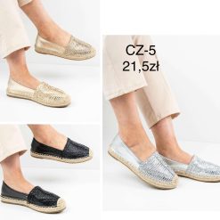 Espadryle damskie Kolor do wyboru 1026-1457-CZ-5 (12par 36-41)