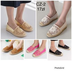 Espadryle damskie Kolor do wyboru 1026-1458-CZ-2 (12par 36-41)
