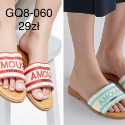 Klapki damskie 1026-1366-GQ8-060 (12par 36-41)
