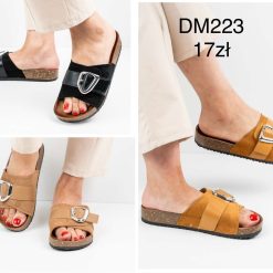 Klapki damskie 1026-1394-DM223 (12par 36-41)