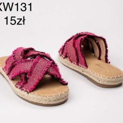 Klapki damskie 1026-1499-XW131 (12par 36-41)