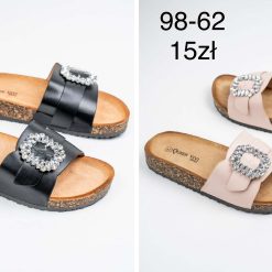 Klapki damskie 1026-1538-98-62 (12par 36-41)