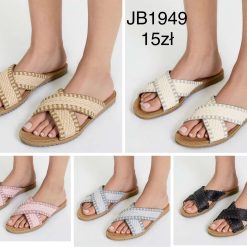 Klapki damskie Kolor do wyboru 1026-1363-JB1949 (12par 36-41)