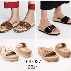 Klapki damskie Kolor do wyboru 1026-1453-LOL027 (12par 36-41)