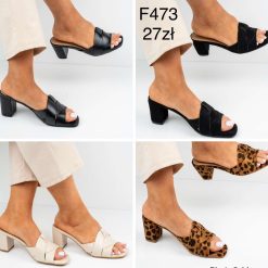 Klapki damskie Kolor do wyboru 1026-1491-F473 (12par 36-41)