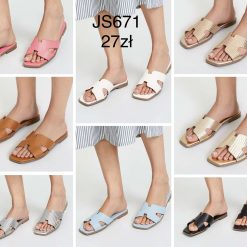 Klapki damskie Kolor do wyboru 1026-1504-JS671 (12par 36-41)