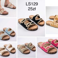 Klapki damskie Kolor do wyboru 1026-1528-LS129 (12par 36-41)