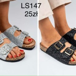 Klapki damskie Kolor do wyboru 1026-1530-LS147 (12par 36-41)