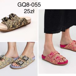 Klapki damskie Kolor do wyboru 1026-1531-GQ8-055 (12par 36-41)
