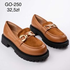 Mokasyny damskie 1026-1242-GO-250 (12par 36-41)