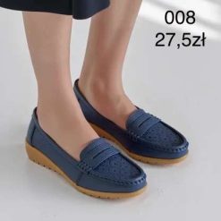 Mokasyny damskie 1026-1256-008 (12par 36-41)