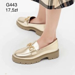 Mokasyny damskie 1026-1281-G443 (12par 36-41)