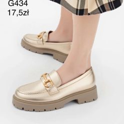 Mokasyny damskie 1026-1284-G434 (12par 36-41)