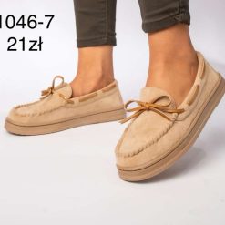 Mokasyny damskie 1026-1334-1046-7 (12par 36-41)