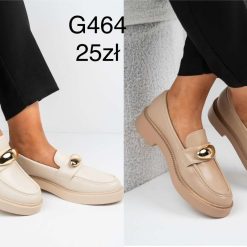 Mokasyny damskie 1026-1370-G464 (12par 36-41)