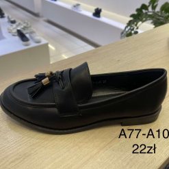Mokasyny damskie 1026-1435-A77-A10 (12par 36-41)