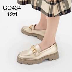 Mokasyny damskie 1026-1607-G0434 (12par 36-41)