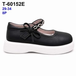 Półbuty dziecięce 1026-2839-T-60152-E (8par／29-34) czarny ／ biały