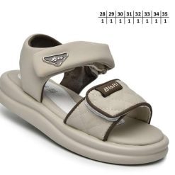 Sandały dziecięce 1026-2886-A-B60099-D (8par／28-35) szaro-beżowy