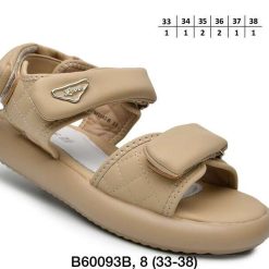 Sandały dziecięce 1026-2895-A-B60093-B (8par／33-38) beżowy