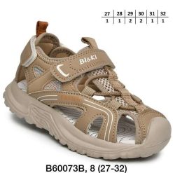 Sandały dziecięce 1026-2914-A-B60073-B (8par／27-32) beżowy