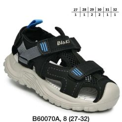 Sandały dziecięce 1026-2920-A-B60070-A (8par／27-32) czarny