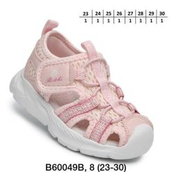 Sandały dziecięce 1026-3012-A-B60049-B (8par／23-30) różowy