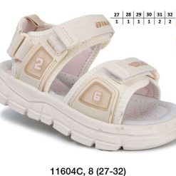 Sandały dziecięce 1026-3365-11604C (8par／27-32) beżowy