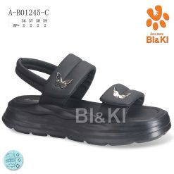 Sandały dziecięce 1026-3405-A-B01245-C (8par／36-39) czarny