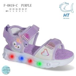 Sandały dziecięce 1026-3417-0819C (8par／22-27) fioletowy