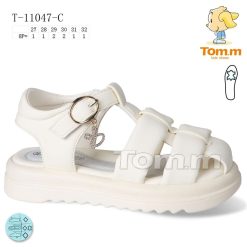 Sandały dziecięce 1026-3429-T-11047-C (8par／27-32) kremowy