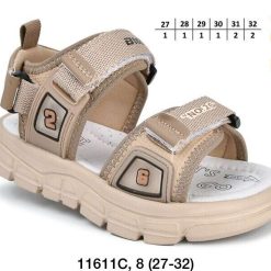 Sandały dziecięce 1026-3439-11611C (8par／27-32) kremowy
