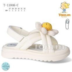 Sandały dziecięce 1026-3465-T-11046-C (8par／27-32) kremowy